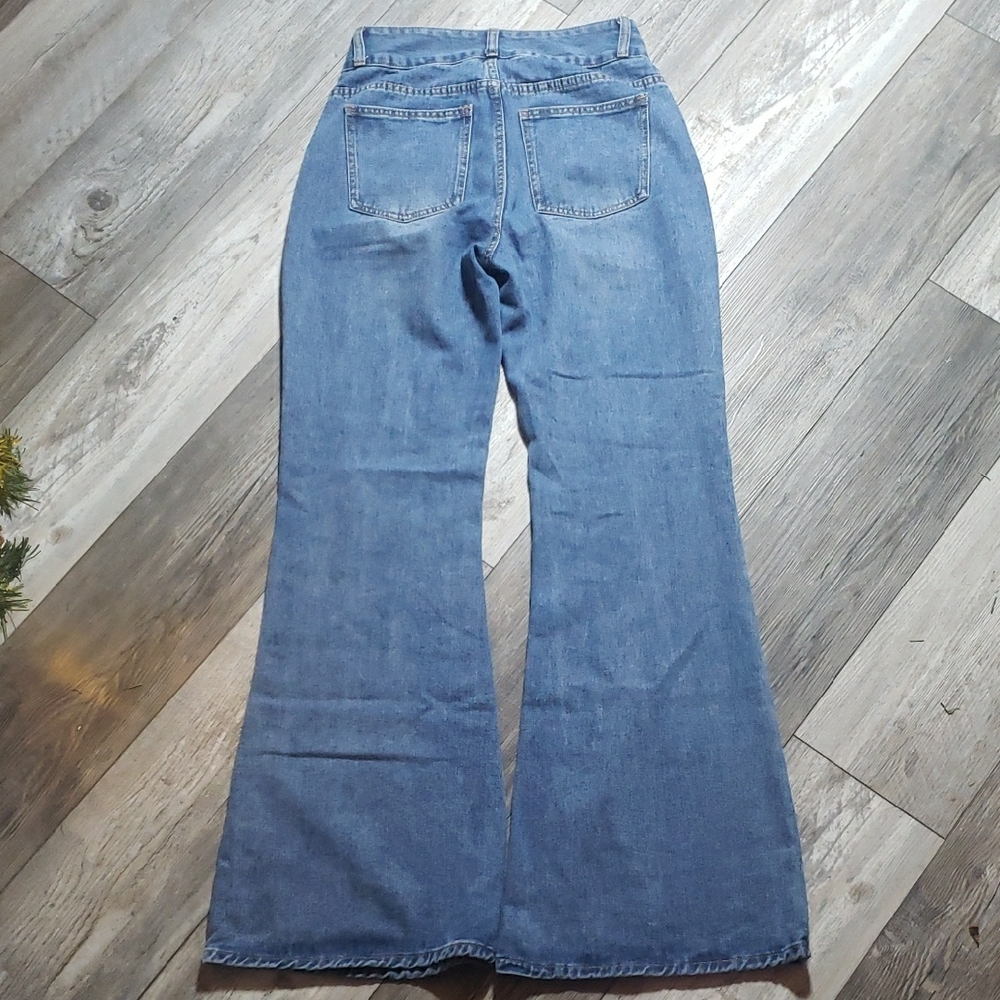 Shein | Bell Bottom, Flair, Blue Jeans Size Medium - Picture 8 of 8